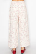 Load image into Gallery viewer, STITCH & Co. Floral Drawstring Pants in Ecru Combo