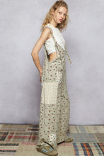 Load image into Gallery viewer, POL Floral Print Jumpsuit in Grey Multi