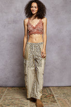 Load image into Gallery viewer, POL Mix n Match Patchwork Pants in Cream Multi