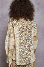 Load image into Gallery viewer, POL Relaxed Fit Mix n Match Patchwork Top in Cream Multi