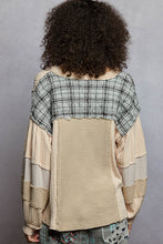 Load image into Gallery viewer, POL OVERSIZED Mix n Match Top in Taupe Beige
