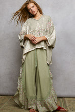 Load image into Gallery viewer, POL Star Patched Hooded Top in Light Grey
