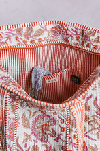 Load image into Gallery viewer, POL Quilted Print Weekend Tote in Ivory Multi