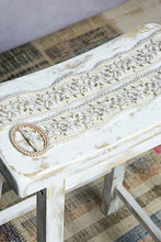 Load image into Gallery viewer, POL Floral Embroidered Belt with Lace Trim in Pistachio