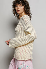 Load image into Gallery viewer, POL Lightweight Thin Knit Sweater in Natural