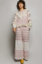 Load image into Gallery viewer, POL Lace Pants in Soft Pink