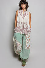 Load image into Gallery viewer, POL Washed Embroidered Pintuck Tank in Blush