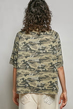 Load image into Gallery viewer, POL Everyday Top in Camo ON ORDER
