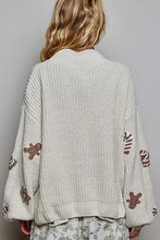 Load image into Gallery viewer, POL Chenille Christmas Sweater in Cream