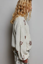 Load image into Gallery viewer, POL Chenille Christmas Sweater in Cream