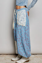 Load image into Gallery viewer, POL Printed Gauze Pants with Lace Details in