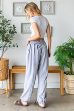 Load image into Gallery viewer, Oli & Hali Terry Knit Joggers in Blue