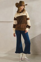 Load image into Gallery viewer, LovLov Multi Stripe Vintage Floral top in Ivory/Mocha