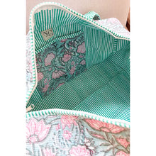 Load image into Gallery viewer, Nash Grey Lennon Duffle Bag in Blue