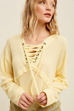 Load image into Gallery viewer, Listicle Solid Color Mix n Match Knit Top in Vanilla