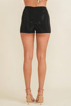 Load image into Gallery viewer, Cloud Ten Crystal Rhinestone Shorts in Black-Black