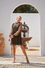 Load image into Gallery viewer, Jodifl Twinkle Frilled Tiered Dress in Black Dress Jodifl