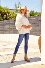 Load image into Gallery viewer, Jodifl Turtleneck Sweater in Ivory Sweaters Jodifl