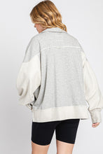 Load image into Gallery viewer, Sewn+Seen Terry Knit Pullover Jacket in Heather Grey Jacket Sewn+Seen