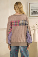 Load image into Gallery viewer, Oli & Hali Contrasting Mix N Match Top in Ash