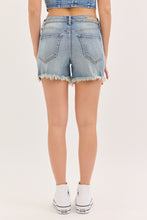 Load image into Gallery viewer, Cello Jeans Mid Waisted Baggy Shorts in Medium Denim