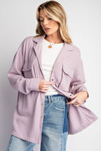 Load image into Gallery viewer, Easel Cotton Gauze Button Down Top in Mushroom Shirts & Tops Easel