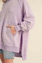 Load image into Gallery viewer, Aemi + Co Deb Hoodie Top in Lilac