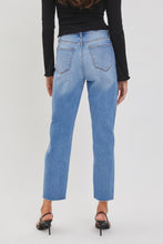 Load image into Gallery viewer, Cello Jeans High Rise Ankle Length Mom Jeans in Medium Denim