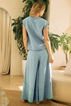 Load image into Gallery viewer, Oddi Solid Color Muscle Top in Blue