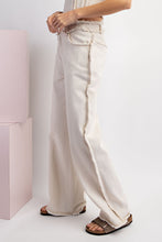 Load image into Gallery viewer, ee:some Stone Washed Distressed Straight Leg Pants in Oatmeal