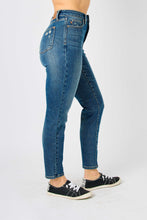 Load image into Gallery viewer, Judy Blue High Waisted Tummy Control Slim Fit Jeans in Dark Denim Pants Judy Blue