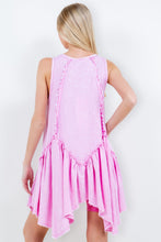 Load image into Gallery viewer, J.Her Sleeveless Boho Tunic Top in Bubble Gum FINAL SALE