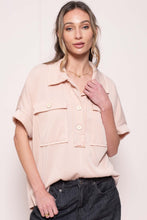 Load image into Gallery viewer, Hailey & Co. Solid Color Ribbed Knit Top in Taupe