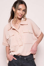 Load image into Gallery viewer, Hailey & Co. Solid Color Ribbed Knit Top in Taupe FINAL SALE