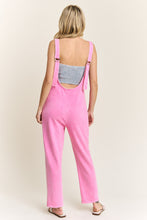 Load image into Gallery viewer, J.Her Mineral Washed Jumpsuit in Bubble Gum FINAL SALE