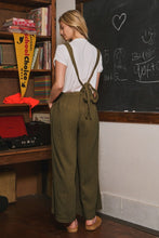 Load image into Gallery viewer, Oddi Cotton Gauze Jumpsuit in Dark Moss