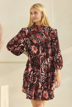 Load image into Gallery viewer, Oddi Ethnic Boho Print Dress in Black Multi