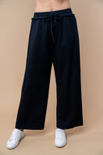 Load image into Gallery viewer, White Birch High Waist Solid Color Knit Pants in Black