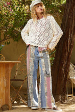 Load image into Gallery viewer, POL Mix n Match Patchwork Pants in Denim