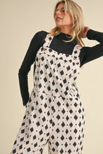 Load image into Gallery viewer, Jodifl Geometric Print Jumpsuit in Off White