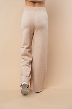 Load image into Gallery viewer, White Birch High Waist Solid Color Knit Pants in Oatmeal