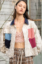Load image into Gallery viewer, POL Textured Roomy Fit Top in Natural Multi