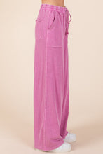 Load image into Gallery viewer, Mittoshop French Terry Mineral Washed Pants in Carnation