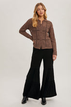 Load image into Gallery viewer, Bluivy Solid Color Tiered Palazzo Pants in Black