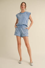 Load image into Gallery viewer, Jodifl Mineral Washed Lounge Set in Denim