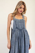 Load image into Gallery viewer, ee:some Lightweight Mineral Washed Jumpsuit in Denim