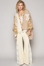 Load image into Gallery viewer, POL OVERSIZED Open Front Cardigan in Mocha Multi