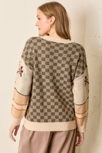Load image into Gallery viewer, Polagram Multi Print Knit Sweater in Multi
