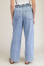 Load image into Gallery viewer, ee:some Snow Washed Straight Leg Pants in Denim