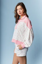 Load image into Gallery viewer, RARERAW Solid and Floral Print Set in Off White/Pink